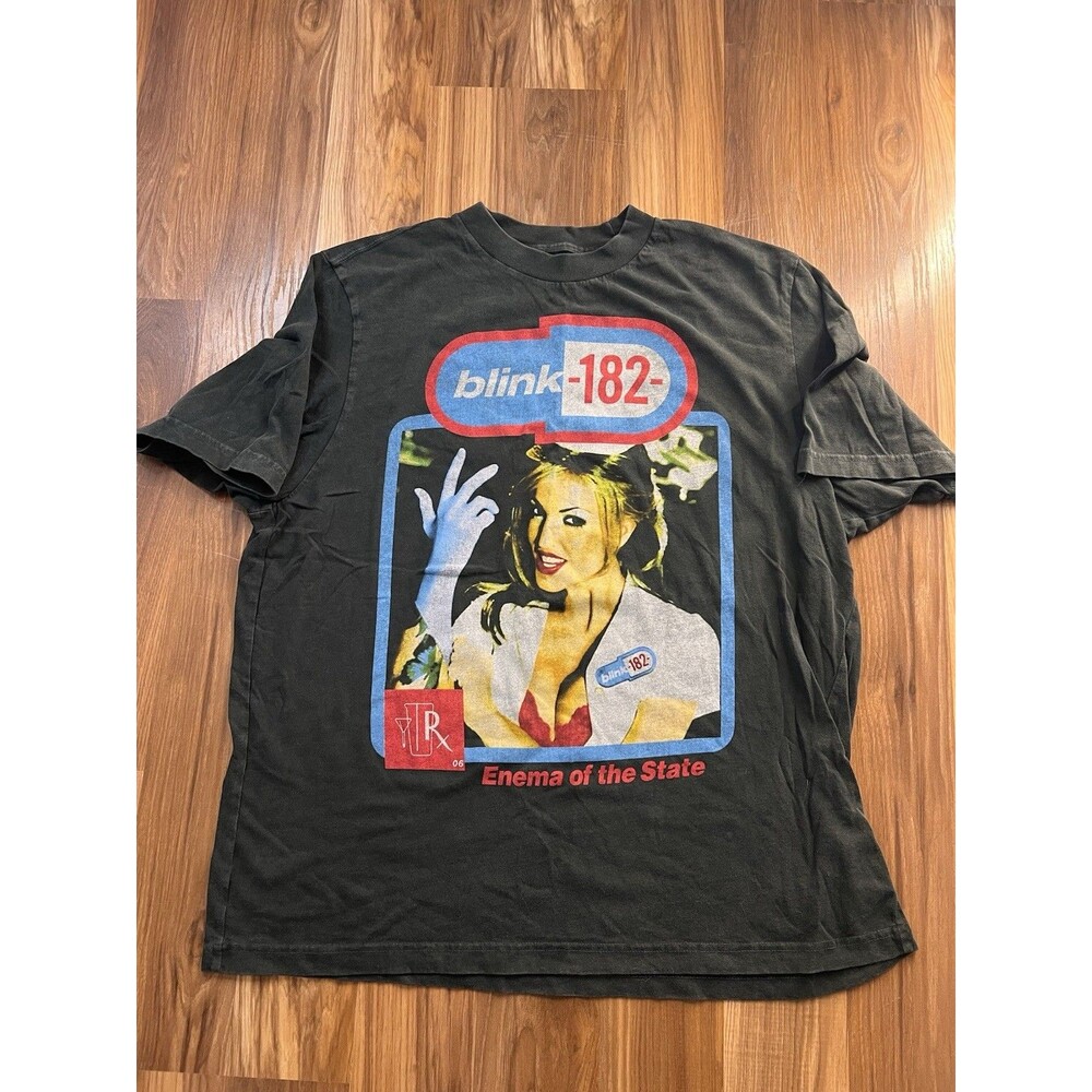 Blink 182 Enema Of The State Vintage Style T-Shirt Abercrombie Fitch A&F L Punk